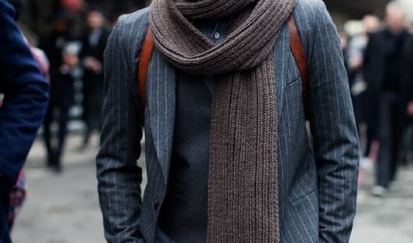 Как завязать мужской шарф: 4 простых способа