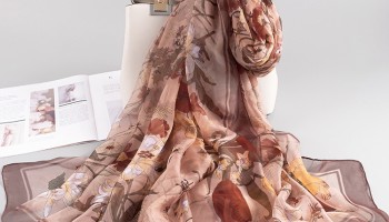 Шифонові шарфи: як вибрати аксесуари і як доглядати за ними