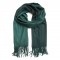 Жіночий шарф кашеміру двохсторонній зелена сосна, 180*70