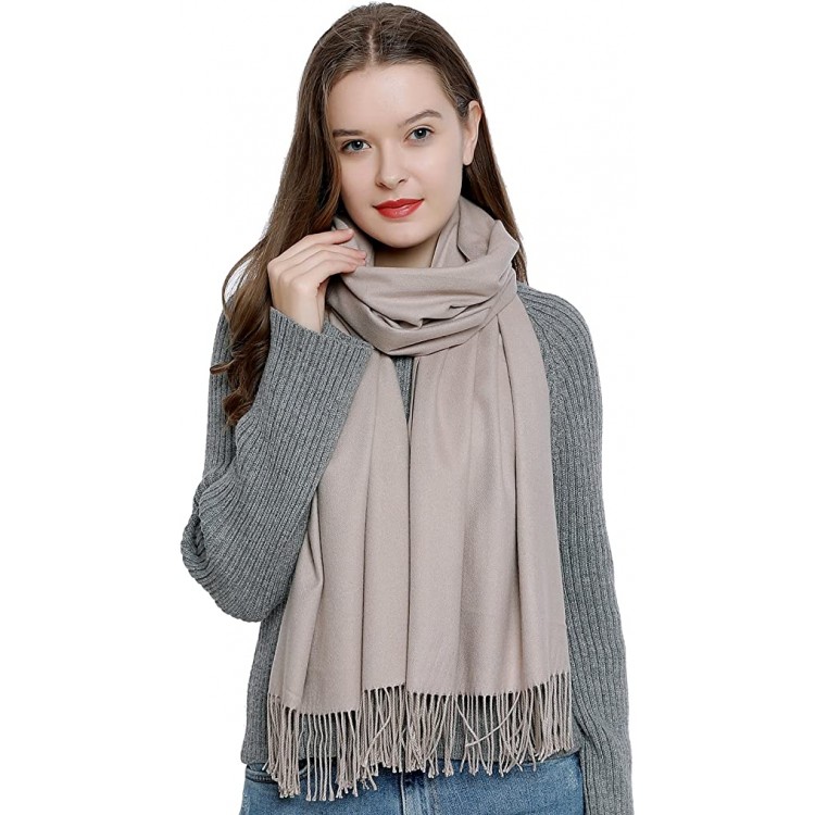 Жіночий шарф із кашеміру кольору гірська луна SKY Cashmere 180*70 см - 2