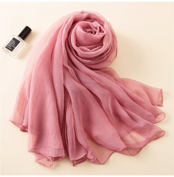 Жіночий шарф жатка прозорий кольору антична троянда 135*160см
